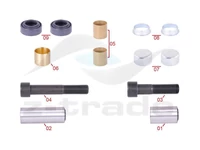 VEZETŐELEM ÉS TÖMÍTÉSKÉSZLET DUCO AXIÁL